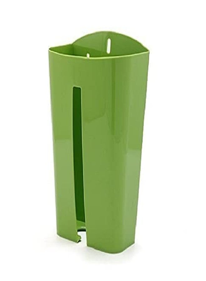 Styxon Plastic Bag Holder Wall-Mounted Plastic Box Storage Box Garbage Box Organizer Dispenser 17 X 8 X 27 cm, Multicolour - Image 2